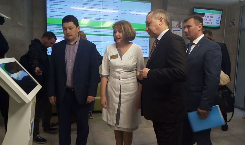 В поликлинике